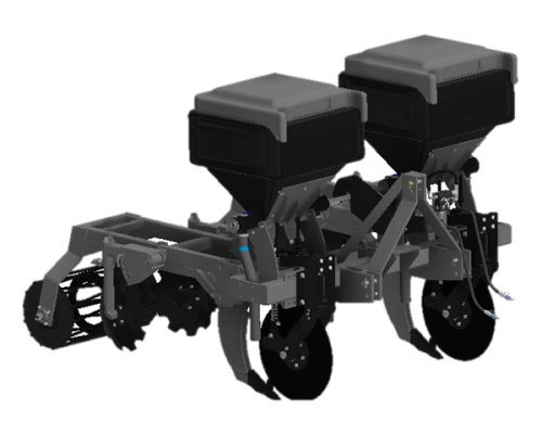 Cultivador com haste simples 740L